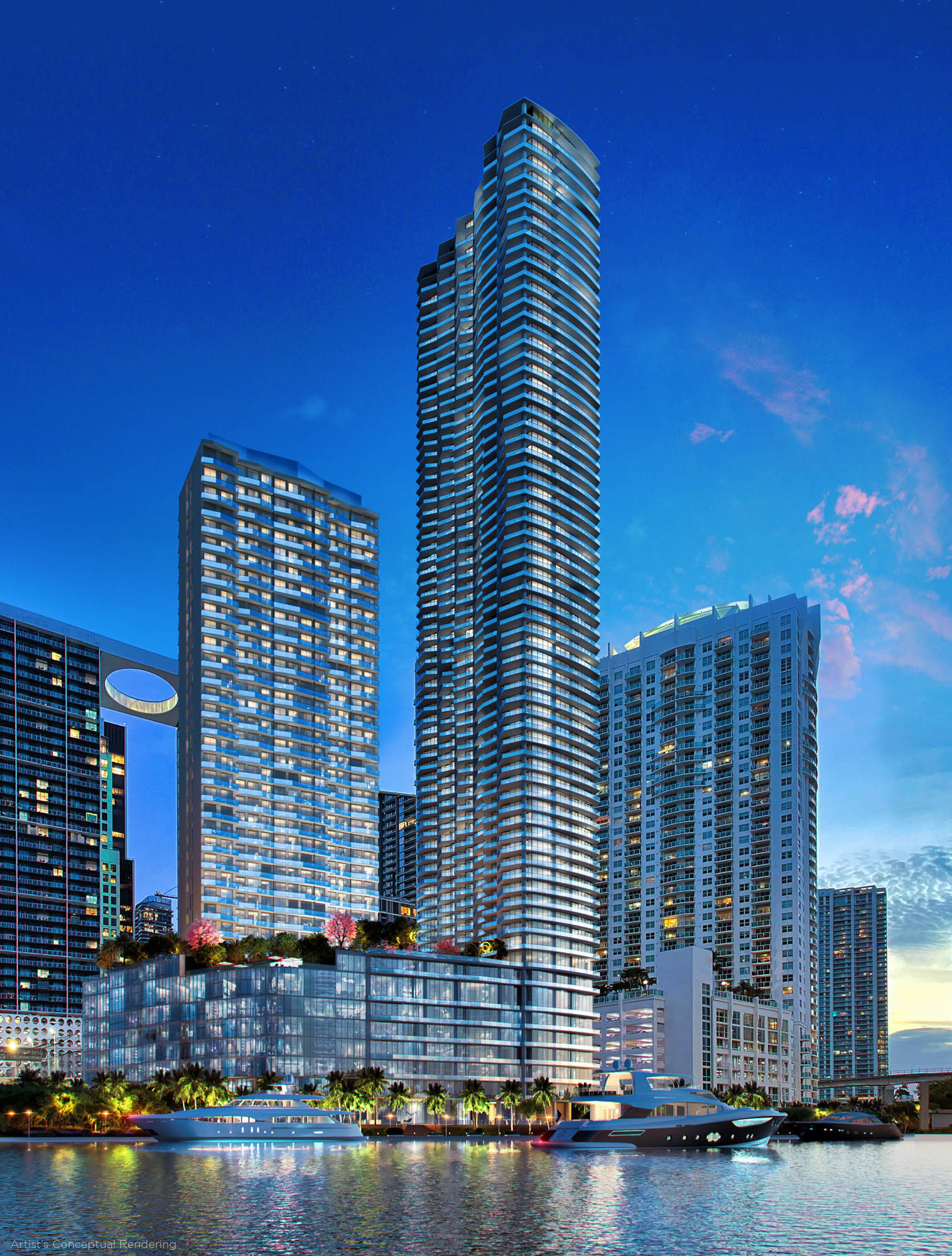 Viceroy Brickell, The Residences