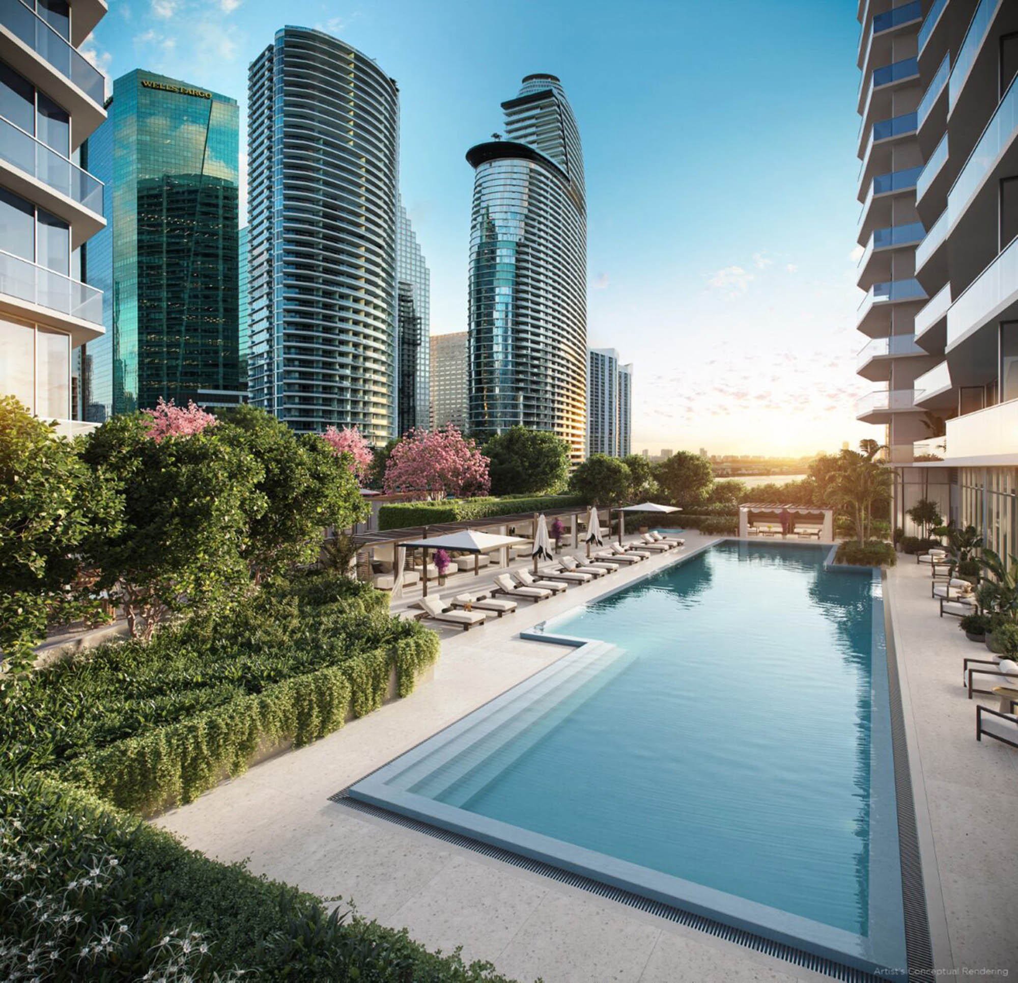 Viceroy Brickell, The Residences